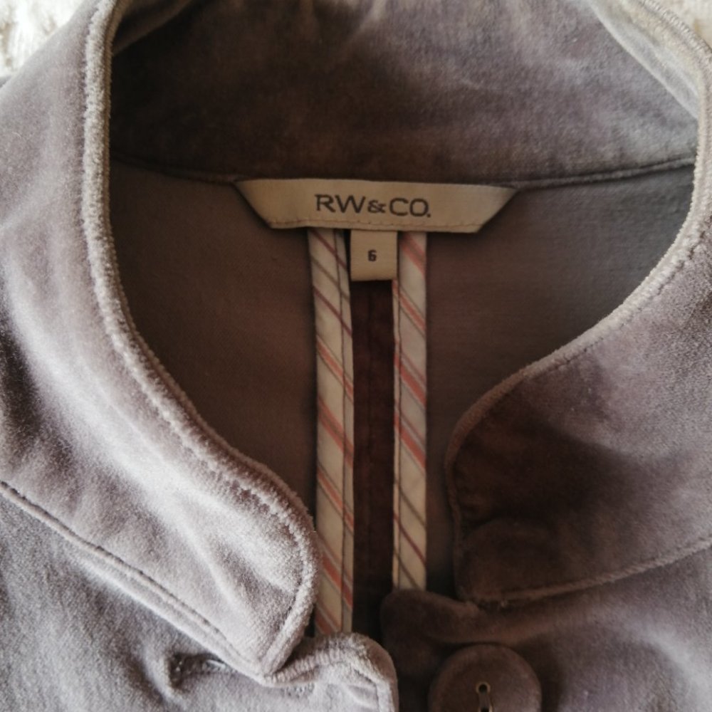 Velvet blazer - Picture 4 of 7